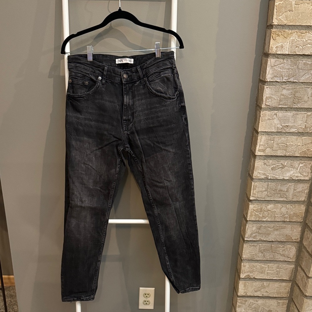 Men's Zara Skinny Black Jeans